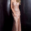 Ava Presley 37305 - Beaded Illusion High Slit Gown