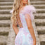 Ava Presley 28212 statement sleeve short dress