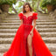 Ava Presley 28221 flowing train special occasion gown