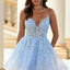 Ava Presley 28224 plunging neckline cocktail dress