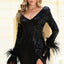 Ava Presley 28246 side slit evening dress