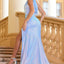 Ava Presley 28284 fitted evening dress with overskirt