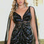 Ava Presley 37374 - Beaded Cape Sleeve Evening Gown