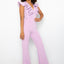 Ava Presley 38553 tailored ruffle sleeve formal jumpsuit
