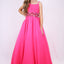 Ava Presley 27721 delicate strap pageant gown