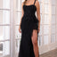 Ava Presley 28583 Spaghetti Strap Beaded Slit Evening Gown