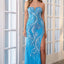 Ava Presley 39219 crystal embellished fitted evening dress