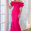 Ava Presley 39305 off shoulder ruffle gown