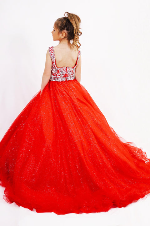 Ava Presley 27723 sparkling tulle formal gown