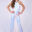 Ava Presley 27725 layered overskirt evening jumpsuit