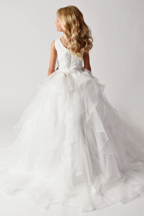 Ava Presley 27726 flowing layered formal dress