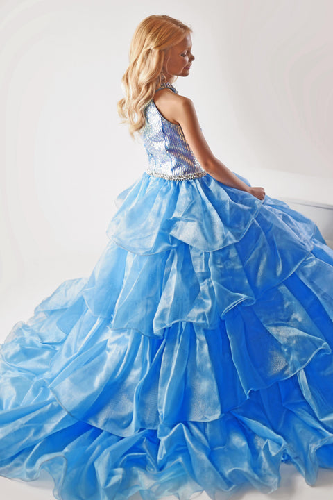 Ava Presley 38021 shimmering bodice formal gown