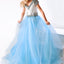 Ava Presley 38026 detachable overskirt evening gown