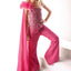 Ava Presley 38028 flowing cape evening jumpsuit