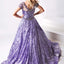 Ava Presley 38029 cap sleeve formal gown