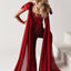 Ava Presley 38032 flowing cape evening jumpsuit