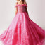 Ava Presley 38034 flowing skirt pageant gown