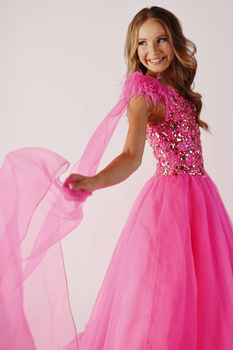 Ava Presley 38022 embellished bodice formal gown