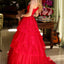 Ava Presley 29131 - One Shoulder Tiered Ruffle Ball Dress