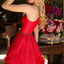 Ava Presley 29131 - One Shoulder Tiered Ruffle Ball Dress