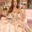 Ava Presley 40049 metallic gown for prom or gala