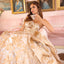 Ava Presley 40049 elegant ruched bodice gown