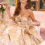 Ava Presley 40049 luxe metallic prom gown