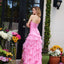 Ava Presley 40118 formal gown with chiffon ruffles