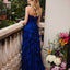 Ava Presley 40118 flowing chiffon ruffle gown