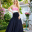 Ava Presley 40148 - Strapless Colorblock Ruched Ball Gown