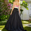 Ava Presley 40148 - Strapless Colorblock Ruched Ball Gown