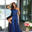 Ava Presley 40532 strapless gown with flirty tiered ruffles