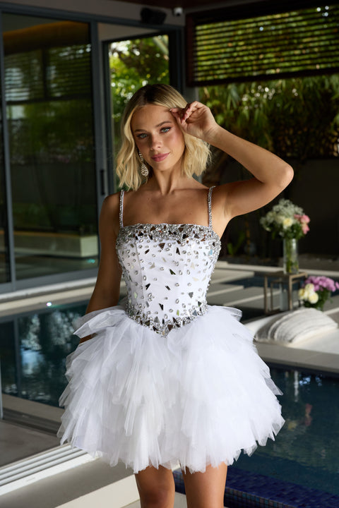 Ava Presley 29180 prom-ready short sparkle dress