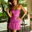 Ava Presley 26456 charming short dress with feminine details