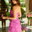 Ava Presley 26456 ruffled mini dress with elegant design