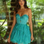 Ava Presley 26451 flirty short dress with voluminous ruffle skirt