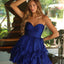 Ava Presley 26426 strapless mini dress with sweetheart neckline