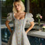 Ava Presley 26721 fitted mini dress with beaded details
