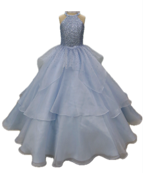 Ava Presley 26820 structured bodice evening gown