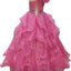Ava Presley 26813 embellished waist pageant gown