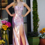 Ava Presley 40057 - Spaghetti Strap Scoop Neck Cut Glass Prom Dress