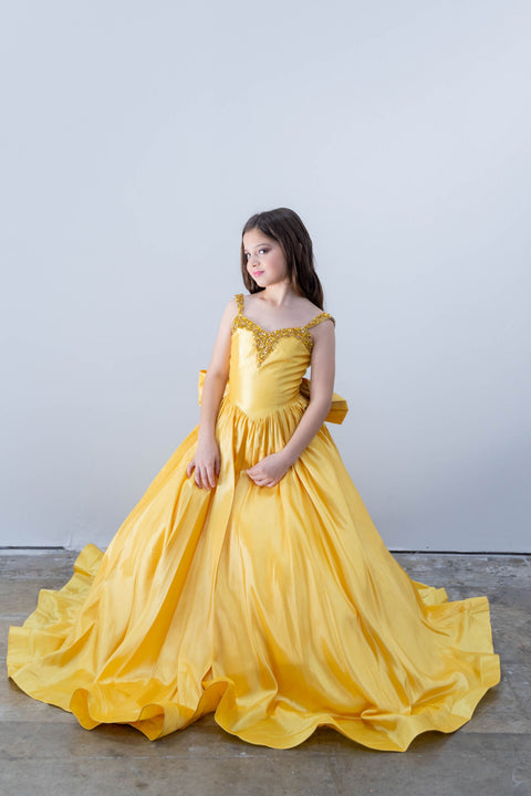 Ava Presley 26819 structured bodice formal gown