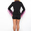 Ava Presley 38573 fitted fringe detail formal suit