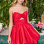 Ava Presley 47247 - Strapless Taffeta Short Dress Bubble Hem