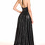 Ava Presley 27825 - Sequin Halter High Slit Gown
