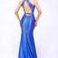 Ava Presley 37394 - Halter Open Back Rhinestone Gown