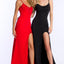 Ava Presley 37330 - Lace Up Slit Evening Gown