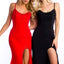 Ava Presley 37330 - Lace Up Slit Evening Gown