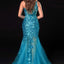 Ava Presley 37333 - One Shoulder Sequin Mermaid Gown