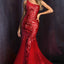 Ava Presley 37333 - One Shoulder Sequin Mermaid Gown